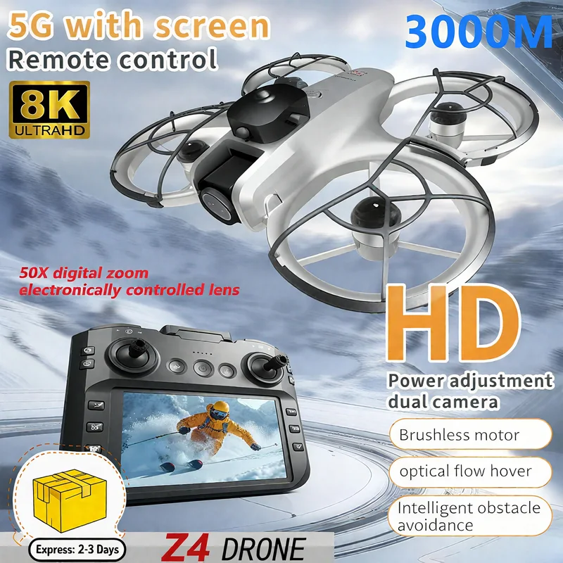 Drone Camera 4K - โดรน MINI Z4 รุ่นใหม่ 4K ระดับมืออาชีพ