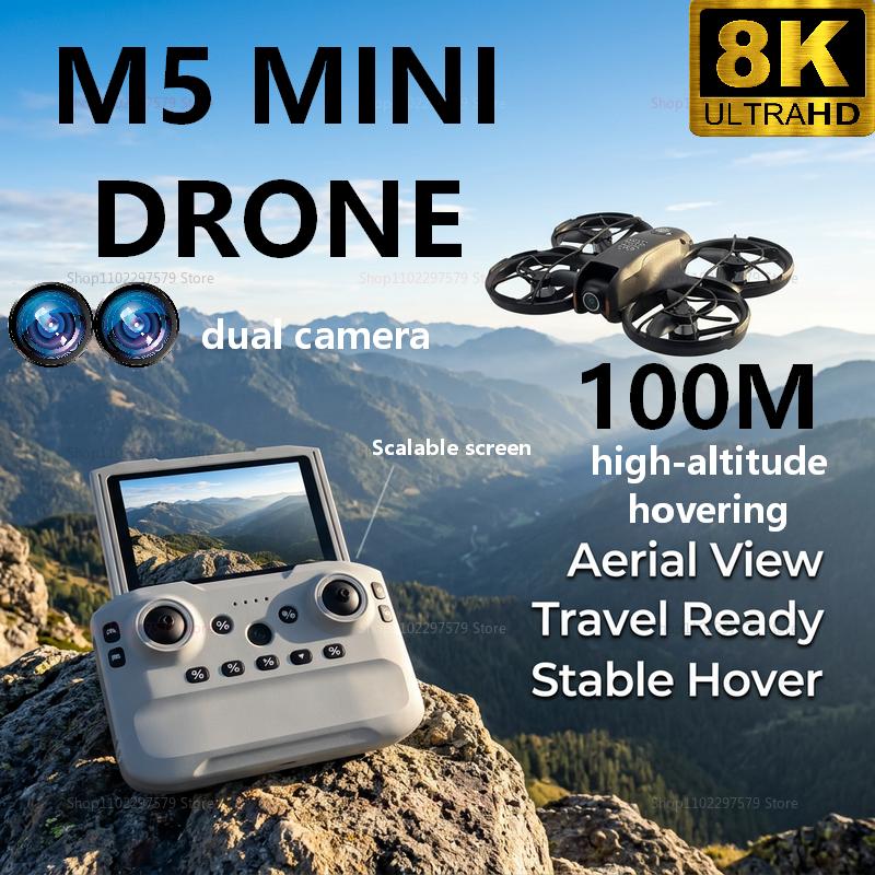 Drone Camera Hd - โดรนรุ่นใหม่ M5 Mini ปี 2026 กล้อง