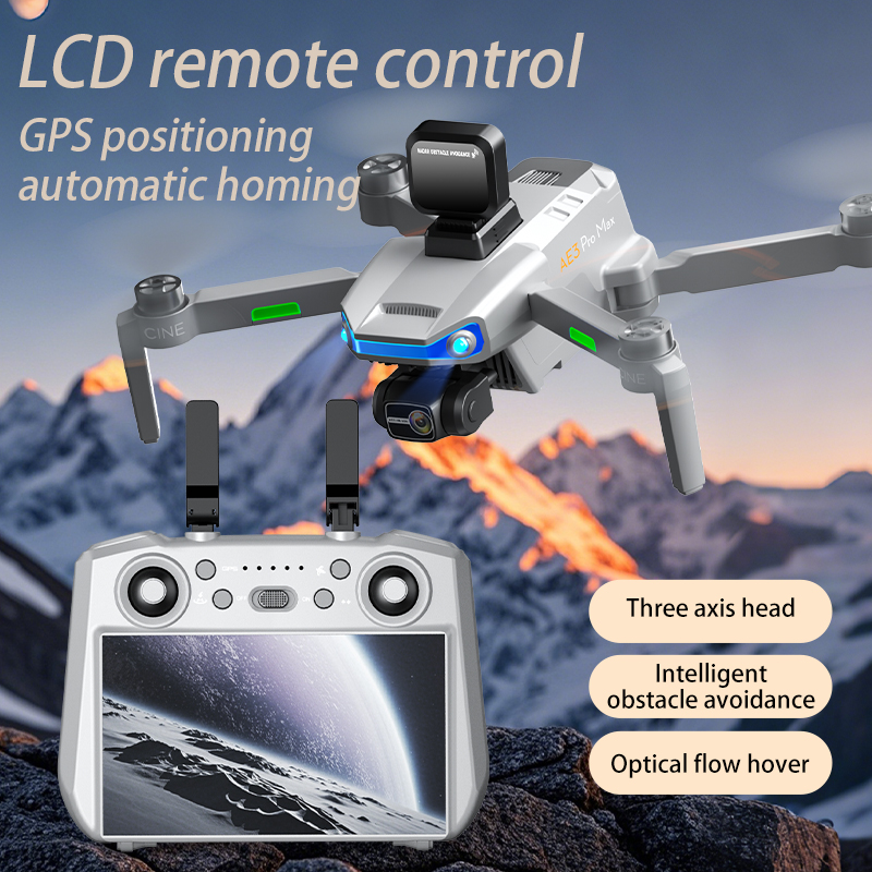 Drone Camera 4K - AE3 PRO Max ใหม่ LCD SC
